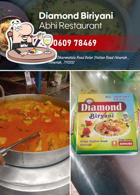 Meals at DIAMOND BIRIYANI