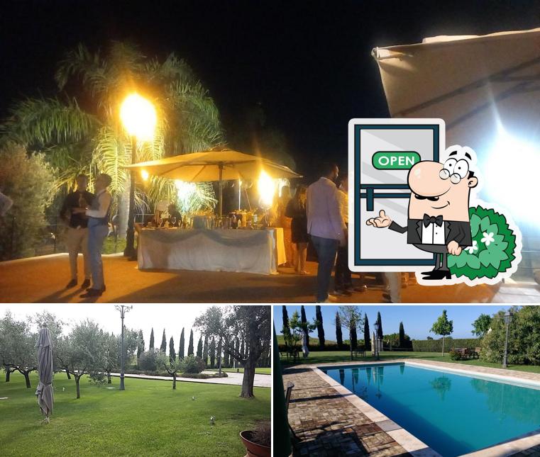 La parte esterna è una caratteristica importante di Resort La Cascina