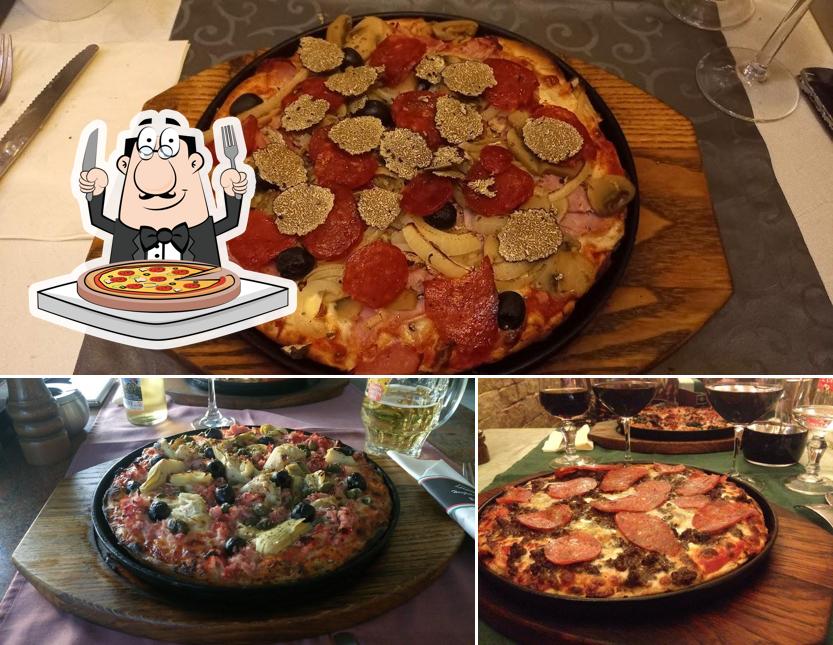Prenditi tra le svariate varianti di pizza