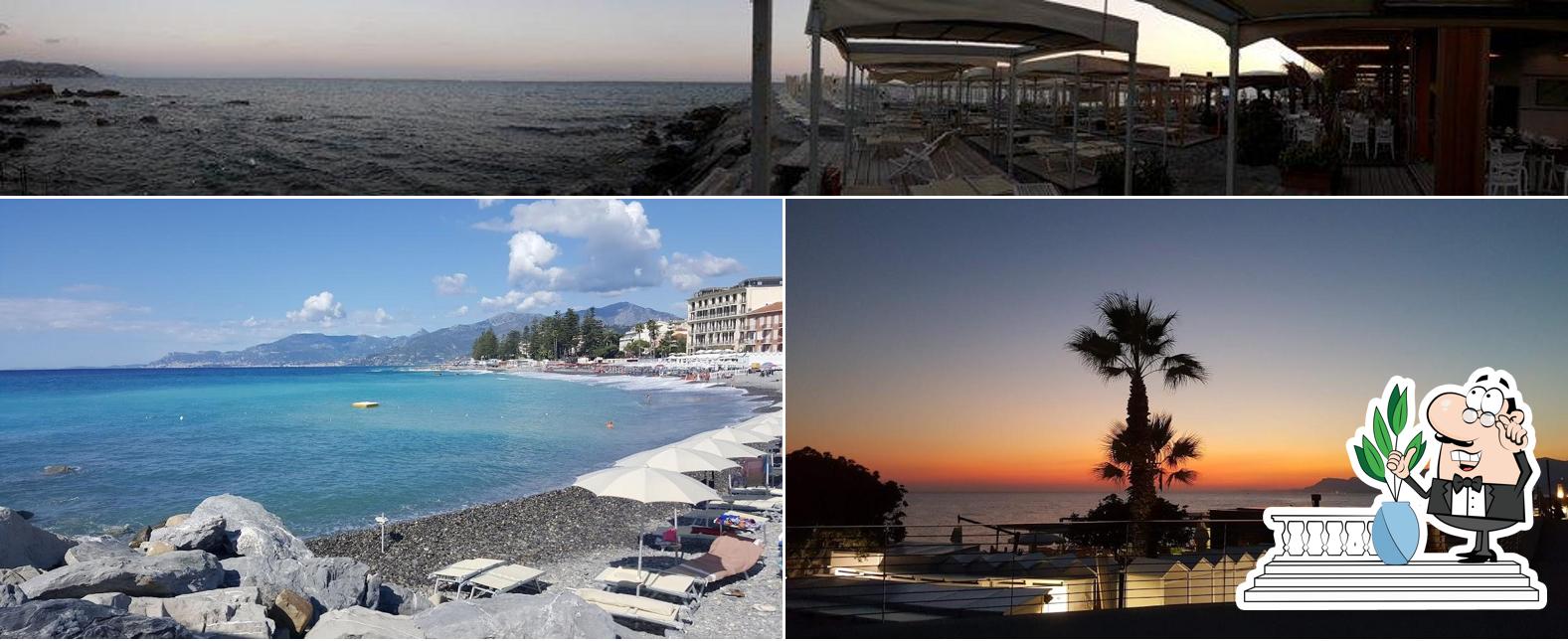 Puoi goderti l'aria fresca dal dehors di Amarea Spiaggia Stabilimento Balneare