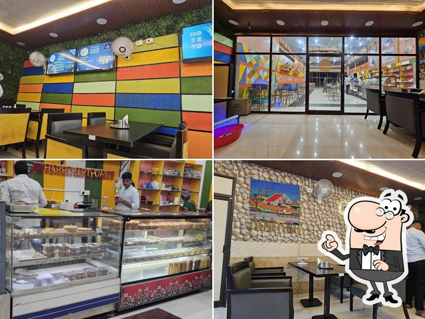 The interior of MAA VINDHU BOJANAM