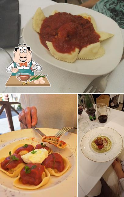 Ravioli al Ristorante ll Barocco