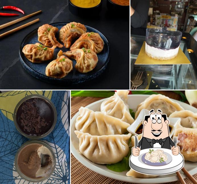Dumplings at SID cake n cafe / Sharvira's Delight
