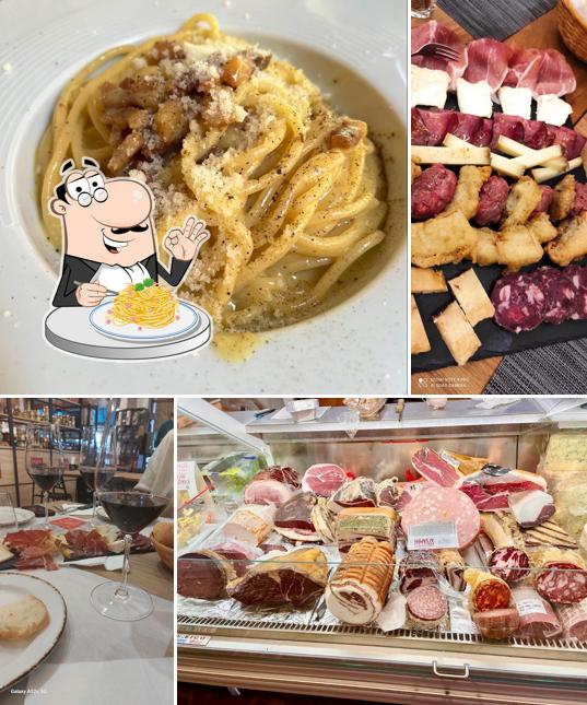 Spaghetti alla carbonara al Sale & Pepe