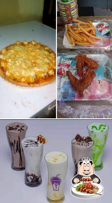 Food at Yummiz thickshake and more