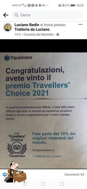 Platti al Trattoria da Luciano