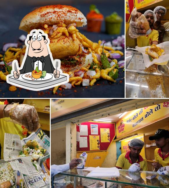 Food at Big Bombay Vadapav