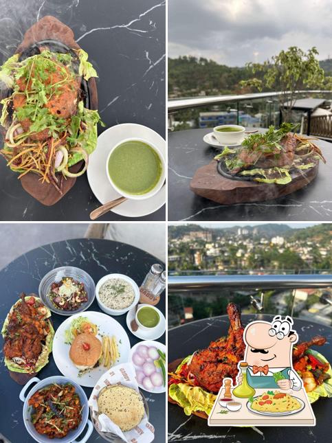 Food at Daddy Rooftop Restaurant