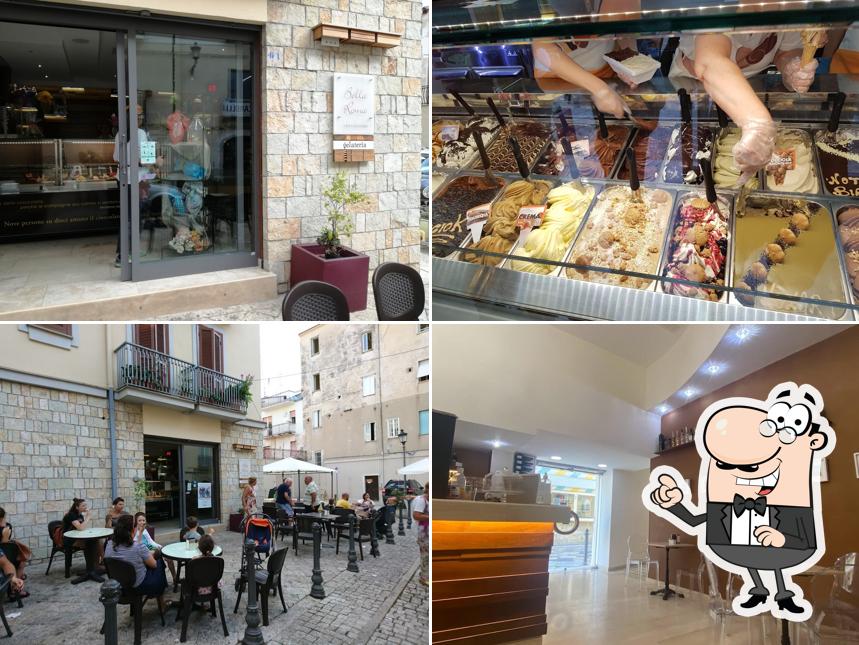 Gli interni di Gelateria Bella Roma