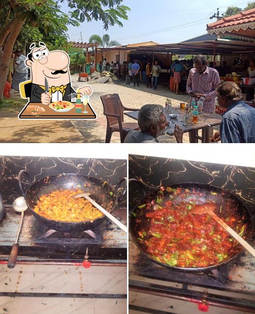 Check out the image displaying food and interior at HIGHWAY HAWK CLUB