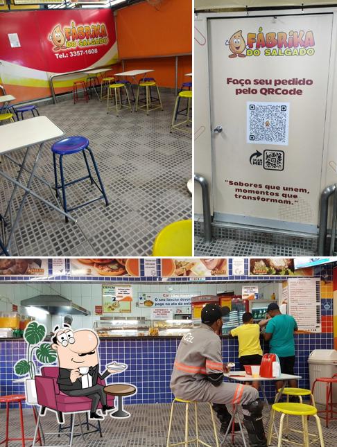 Veja imagens do interior do Fábrika Do Salgado