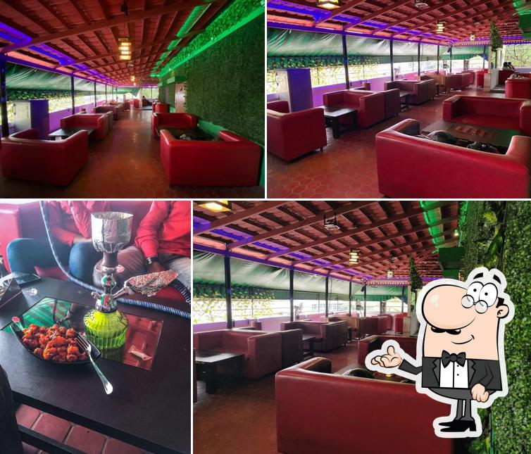 The interior of Cafe Ritzz