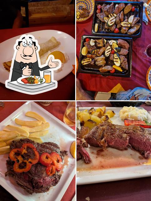 Cibo al Ristorante Argentino Donsegundo Sombra