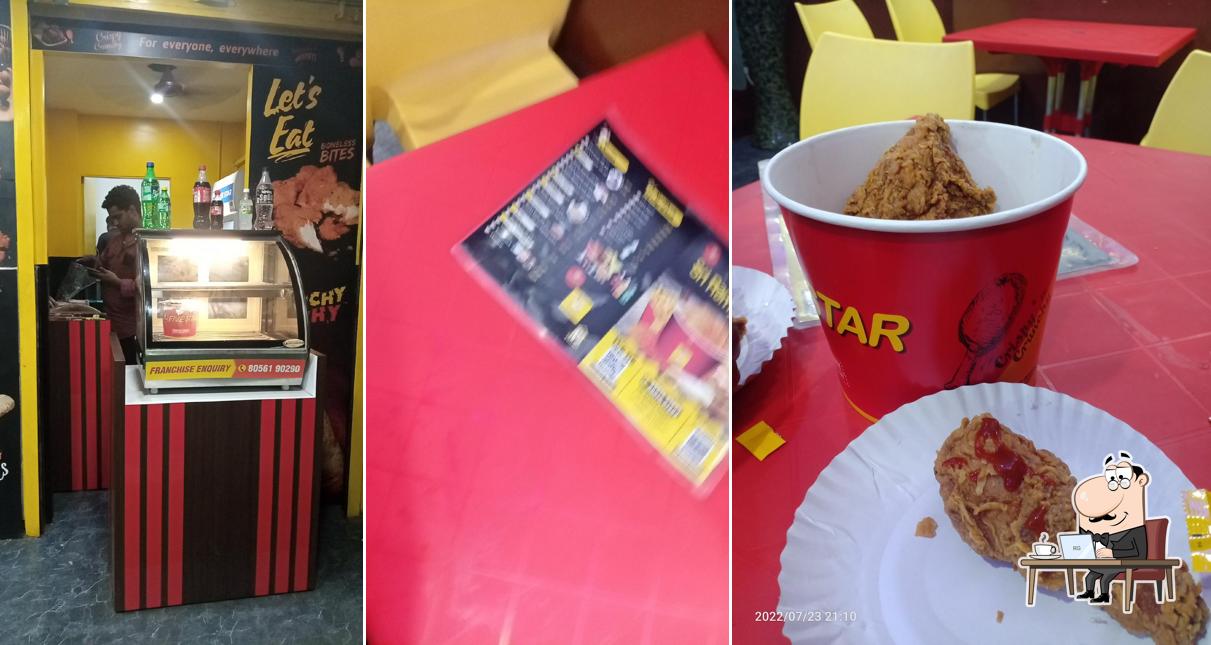 The interior of Five Star Chicken