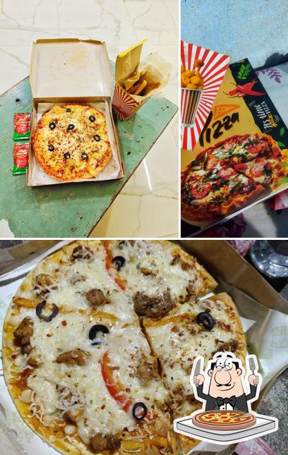Get different kinds of pizza