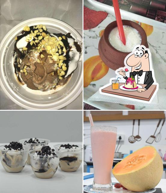 Order one of the sweet dishes