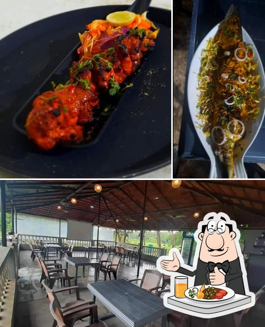 This is the image showing food and interior at Red Chilli Family Restaurant & Bar