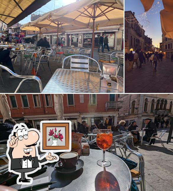 Tra le varie cose da Caffetteria S. Leonardo S.A.S Di V. De Lonte C. si possono trovare la interni e cibo
