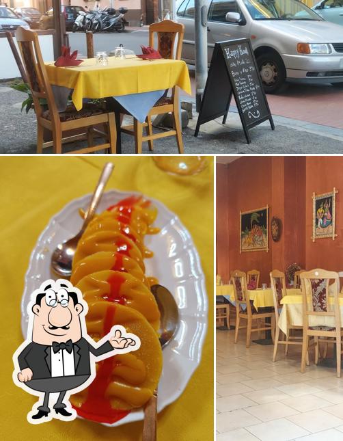 Gli interni di Head Quarters Ristorante Indiano