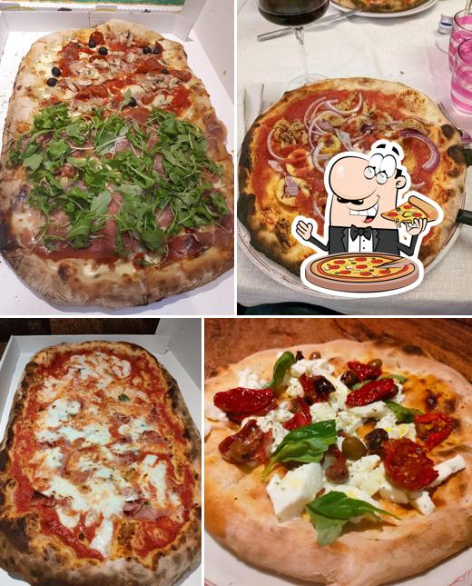 Scegli tra le molte varianti di pizza