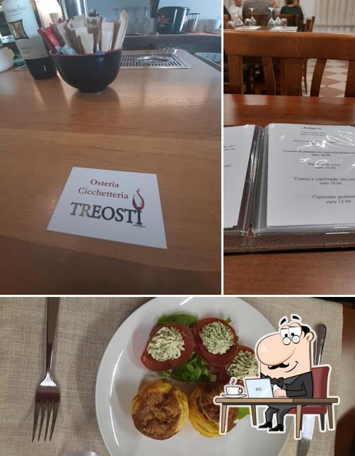La foto di interni e cibo da Osteria Cicchetteria Treosti