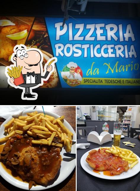 Ordina le patatine fritte a Pizzeria da Mario