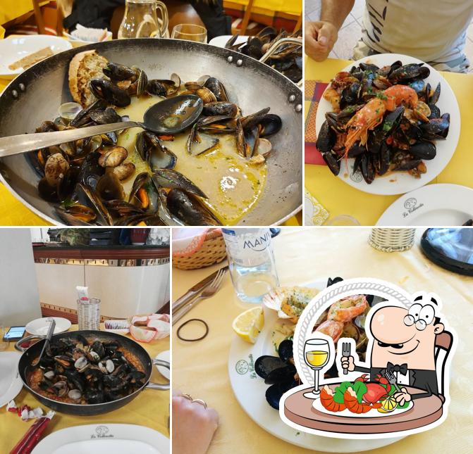 Assaggia i sapori della cucina di mare a Ristorante Pizzeria La Collinetta