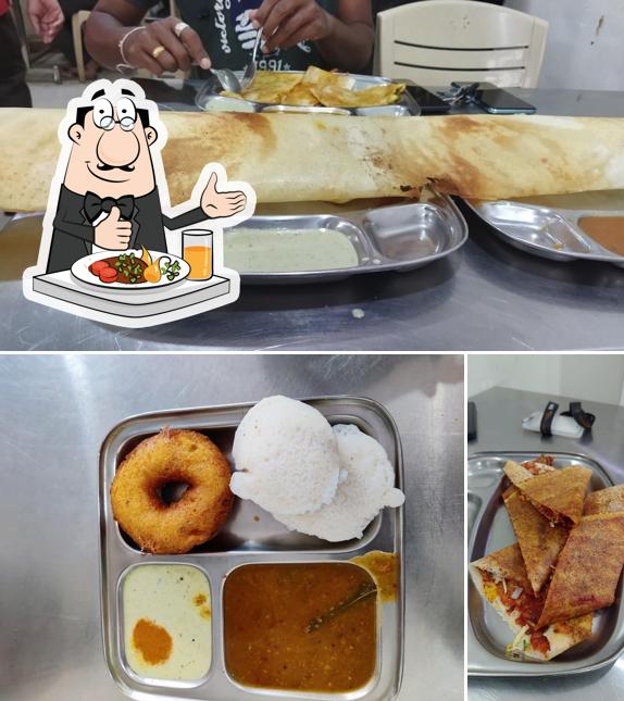 Meals at Shree Balaji Idli Dosa Centre