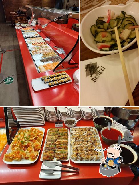 Comida em Benkei Asiático