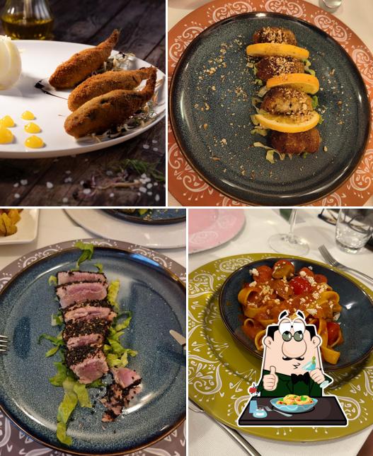 Platti al Art Cibò Ristorante dai Pupi