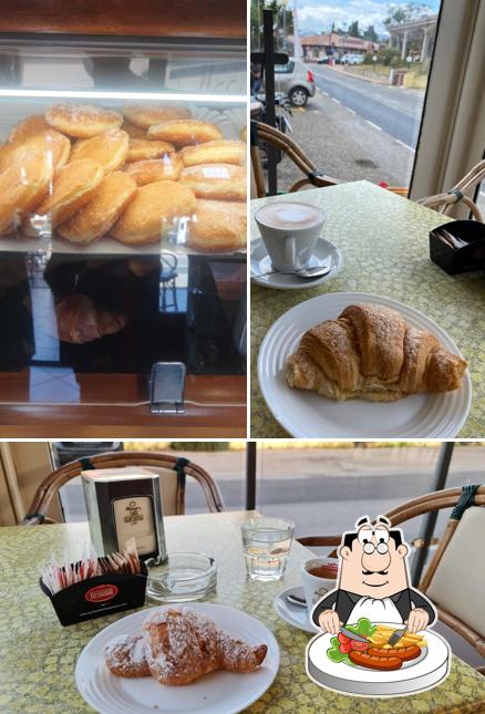Questa è la foto che presenta la cibo e tavolo da pranzo di Caffetteria Anna