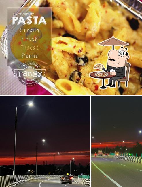 This is the image displaying exterior and food at Grill inn Akhnoor road