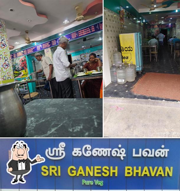 The interior of Hotel Sri Ganesh Bhavan -High class and pure veg
