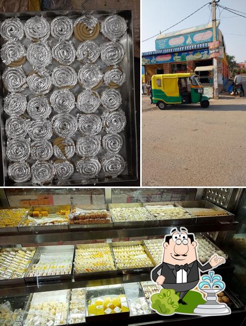 The exterior of Shri Laddu Gopal Sweets and Fast Food