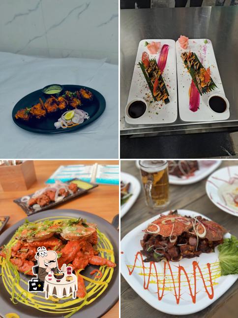 Food at secrets of ocean restro