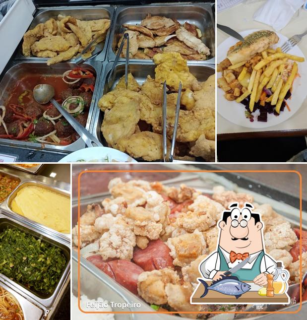 Salmão grelhado em Restaurante Fogão de Minas