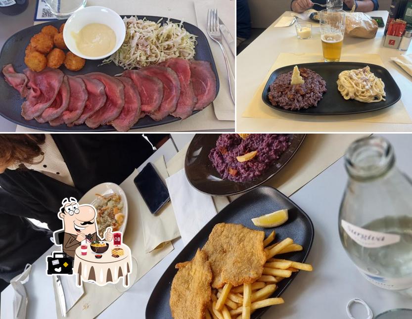 Il Pioppeto si caratterizza per la cibo e bevanda