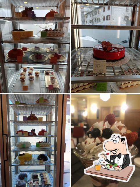 Platti al Bar Gelateria Conte Crotti