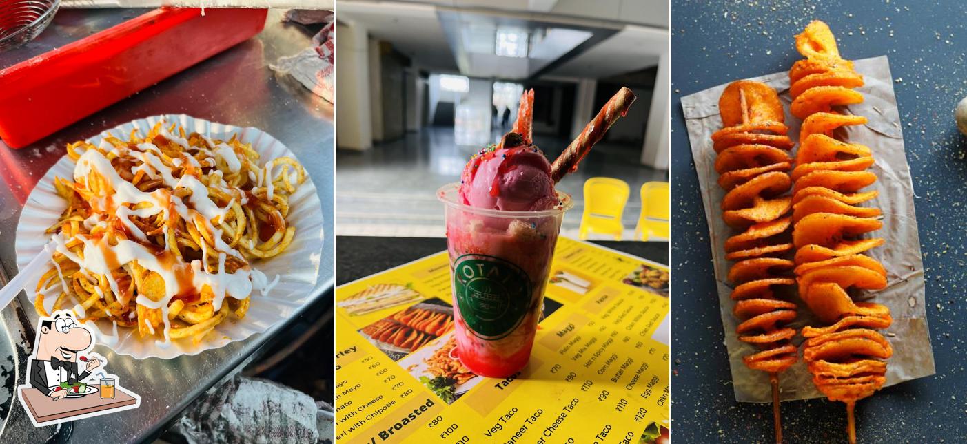 Food at ROTATO (The Snack Bar)