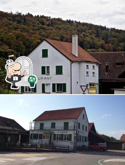 Gli esterni di Restaurant de La Baroche