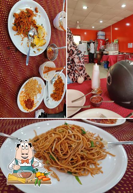 Spaghetti bolognese at Shiv Shankar Chinese Food