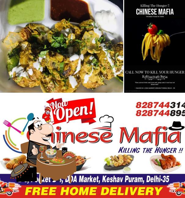 Food at Chinese Mafia