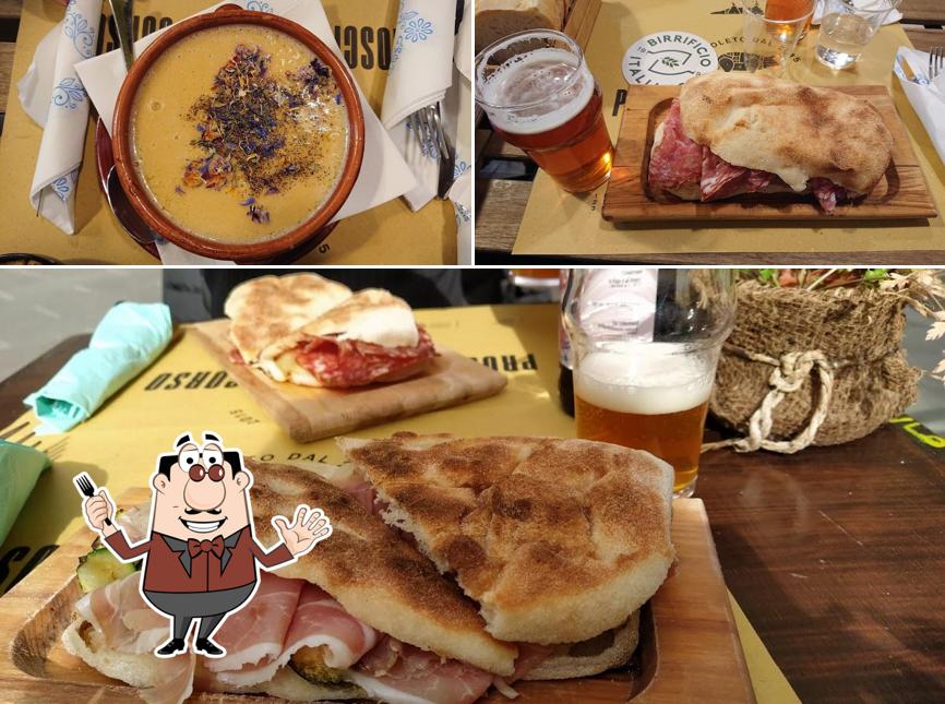 Focaccia al Prosciutteria Del Corso