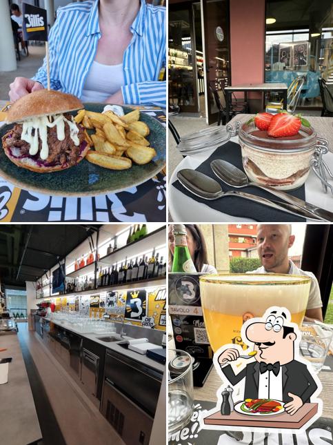 Panino con maiale stirato al Billis Burger Lecco