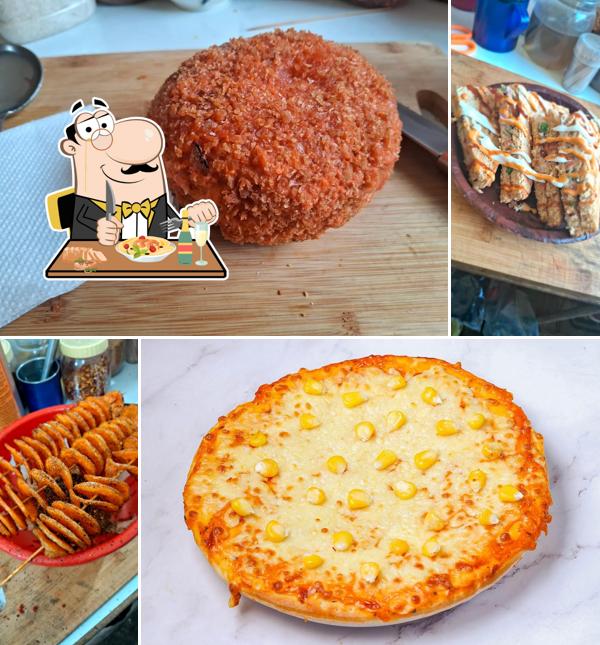 Food at Goswami cafe