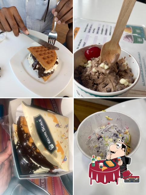 Waffles at Kelvin Scale Creamery