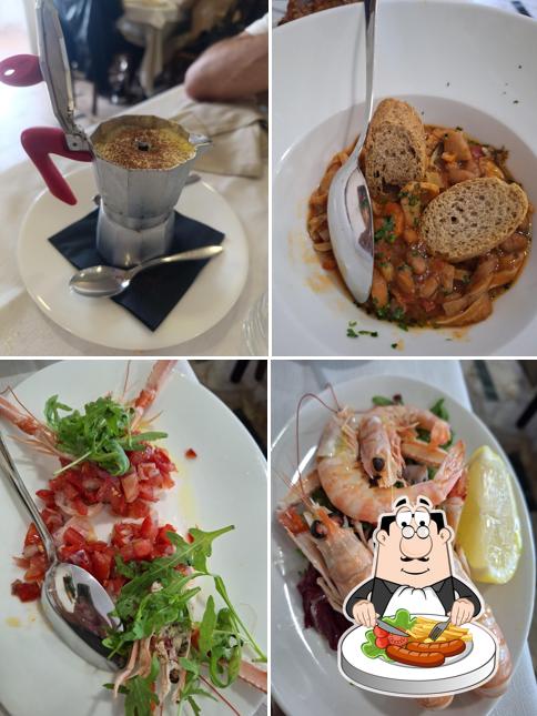 Platti al Osteria del Pesce - Le Palme