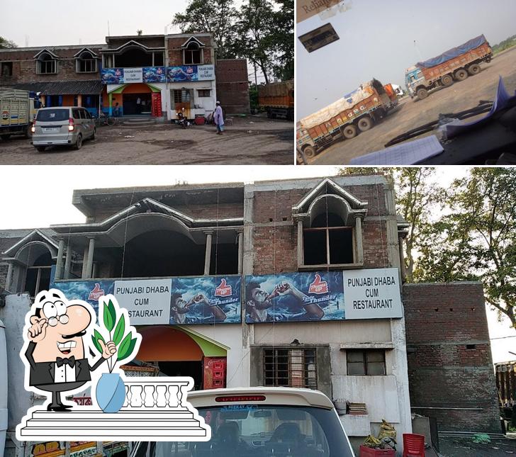 The exterior of Punjabi Dhaba Cum Resturant