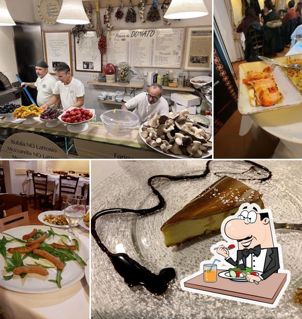Platti al Pizzeria Da Donato