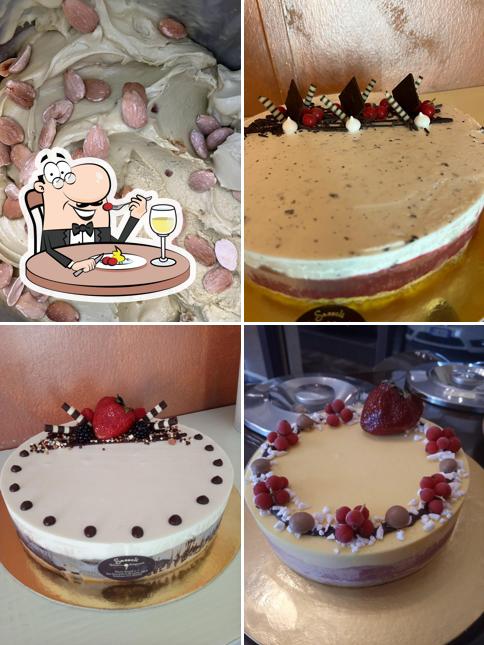 Platti al Gelateria Sassoli